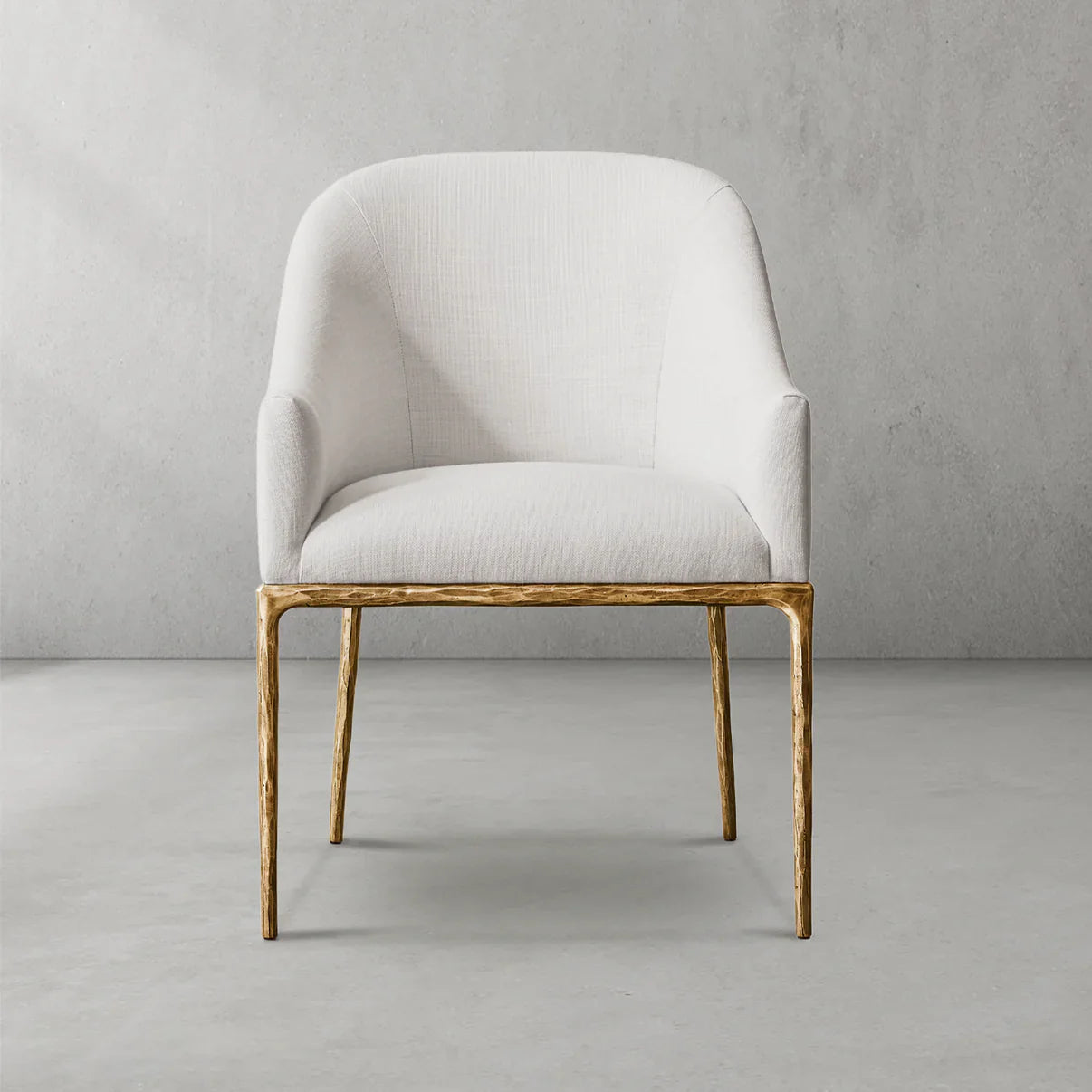 Thaddeus Slope Fabric Dining Armchair