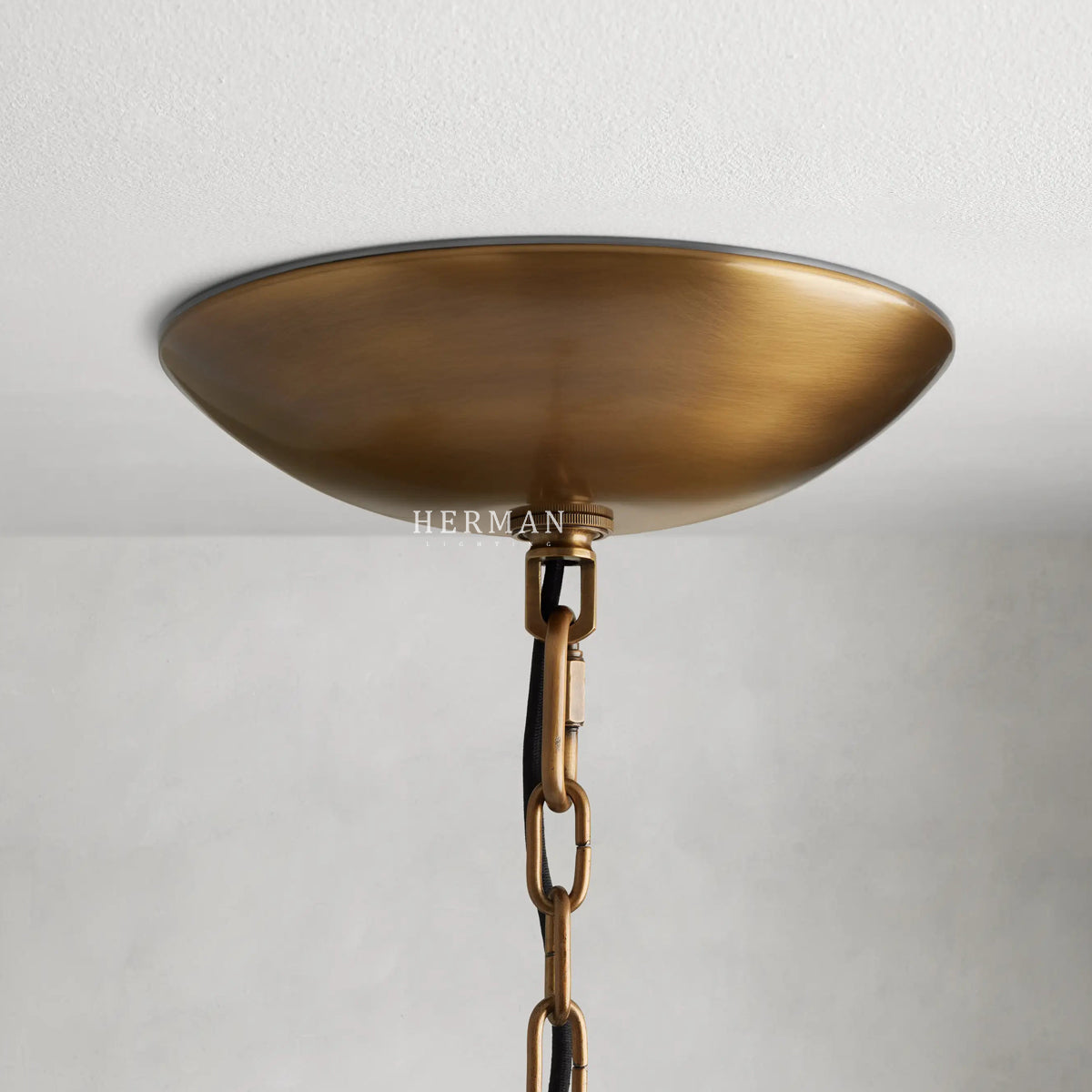 Amor 5-Tier Glass Ghiaccio Round Chandelier 48"