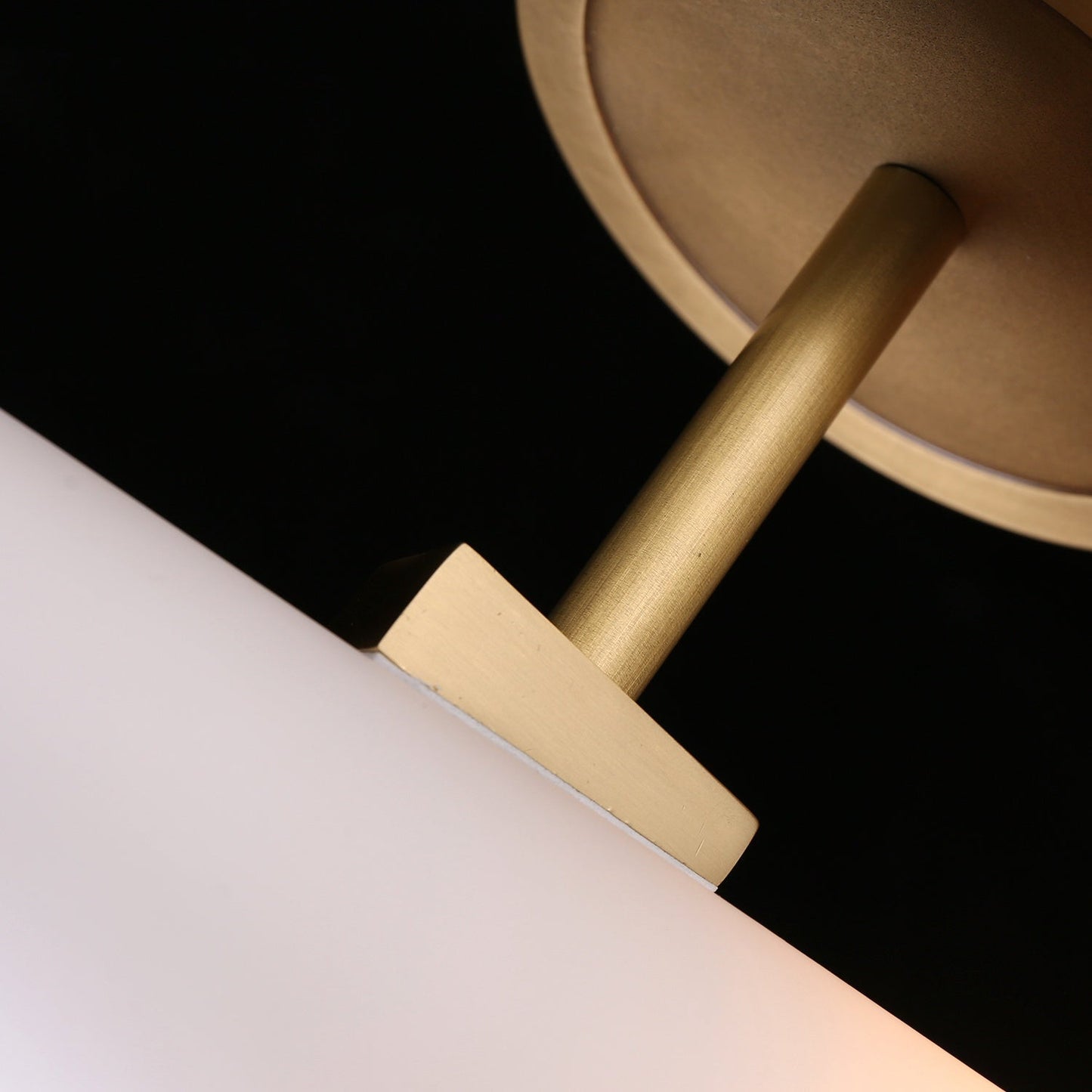 Ola White Ceram Shade Wall Sconce