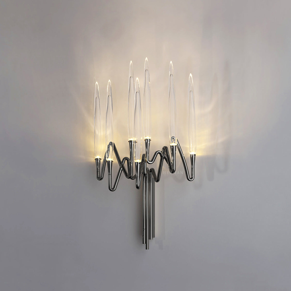 Pezzo Crystal Wall Sconce W15'' 10''