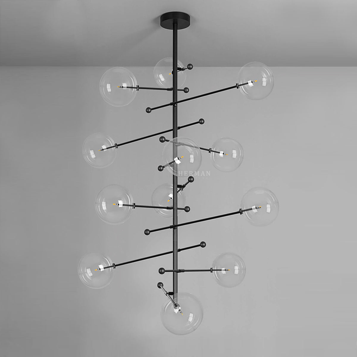 RD15 12 Arms Chandelier