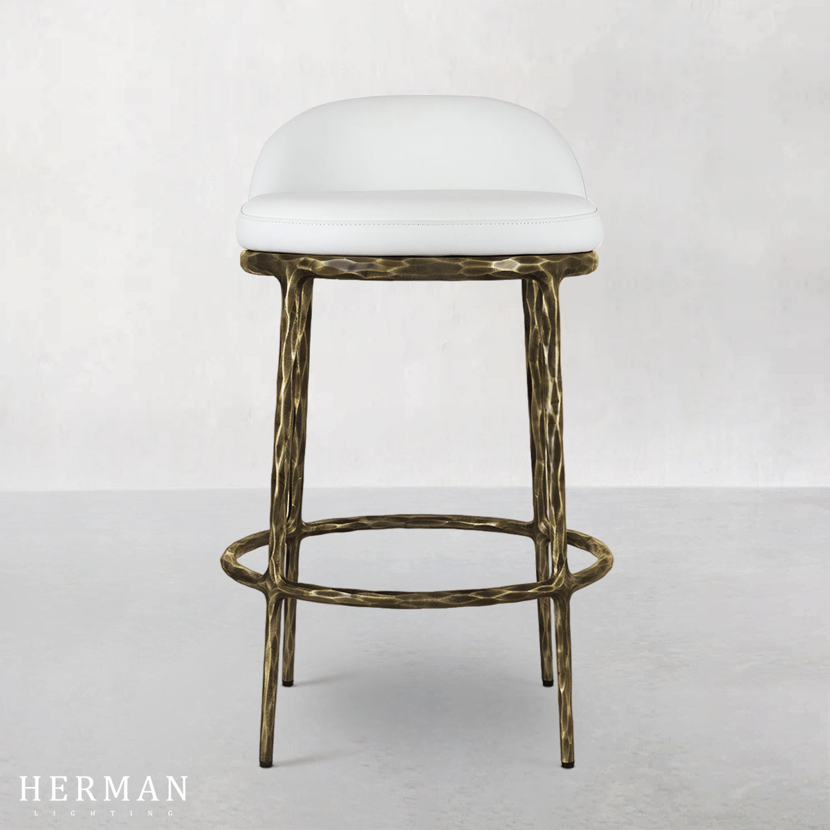 Thaddeus Bar Swivel Counter Stool