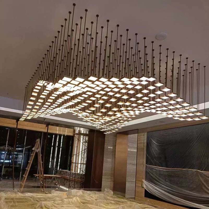 Villa Decoration Chandelier Luxury Large Decorative Nordic Style LED Chandelier Lighting