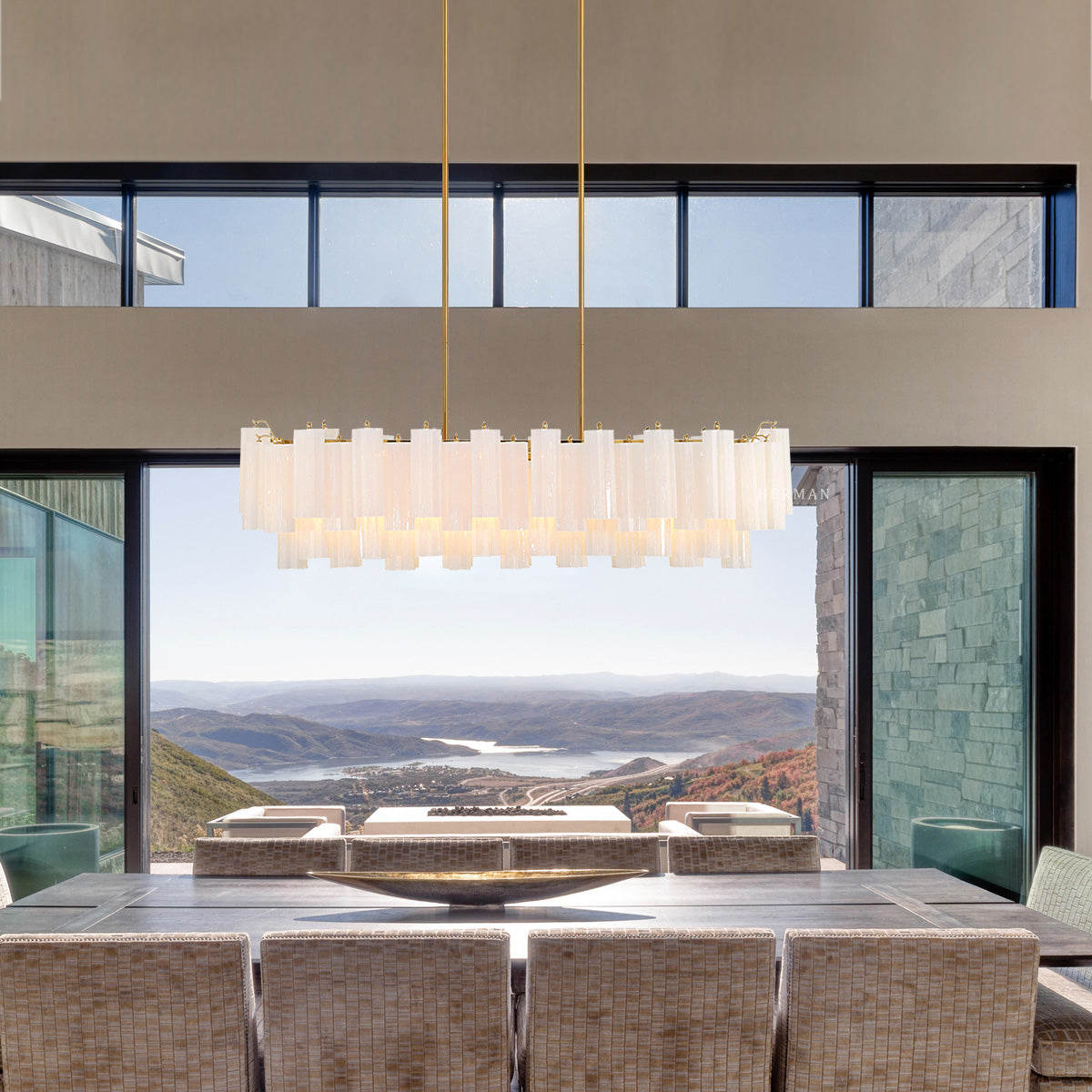 Addis Linear Chandelier 51''