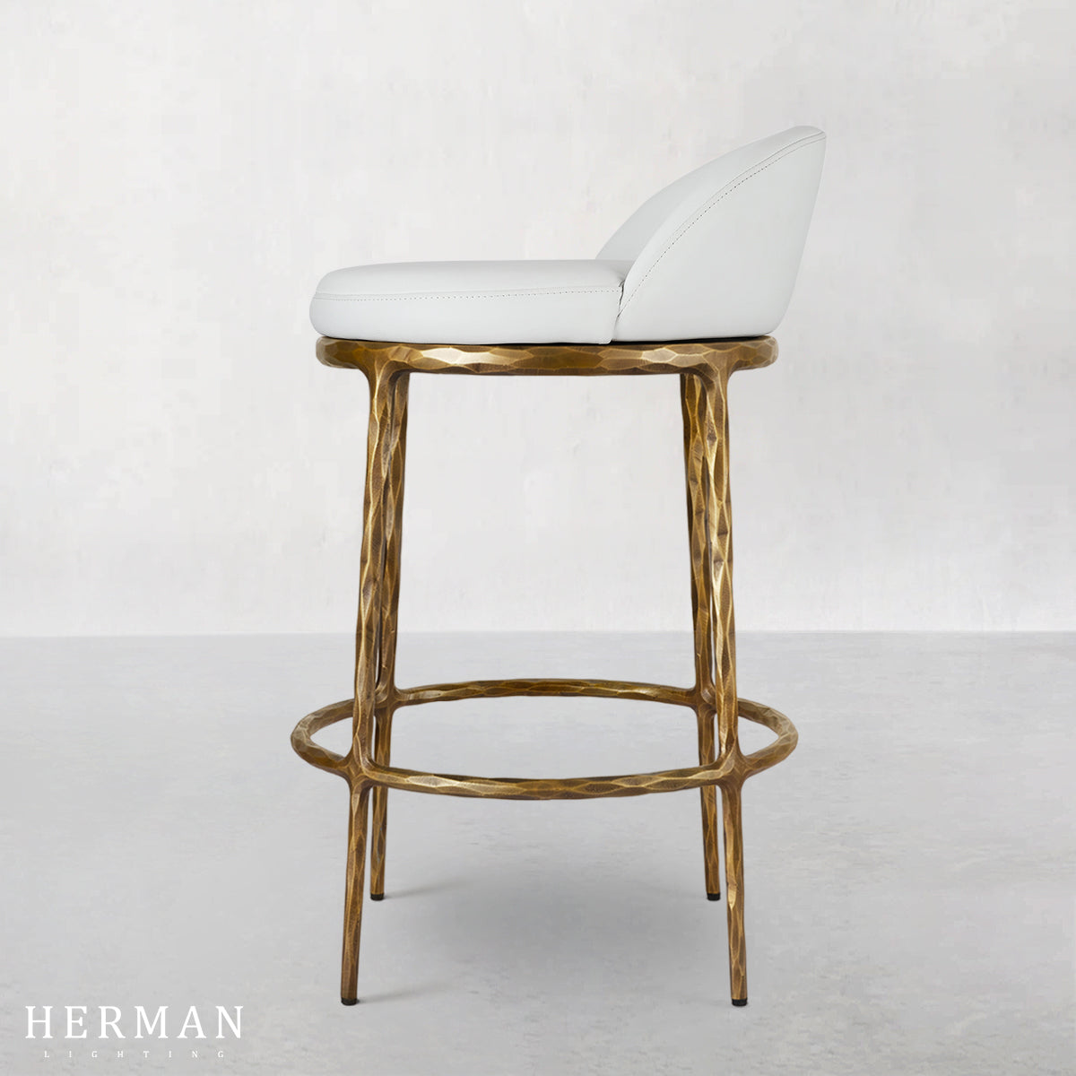 Thaddeus Bar Swivel Counter Stool