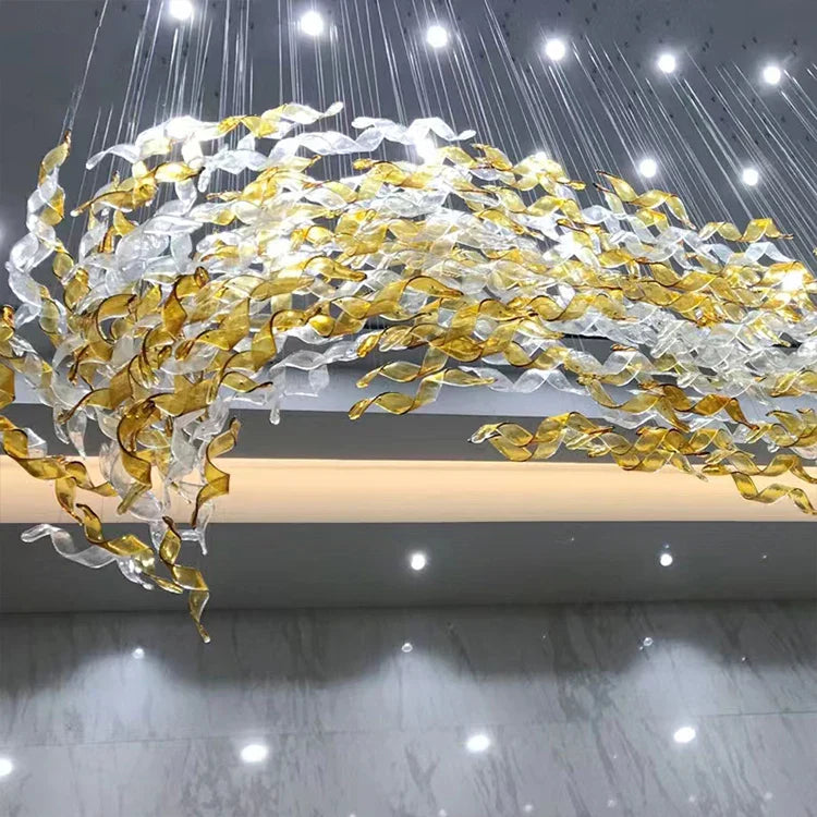 Professional Factory Decor Villa Business Center Modern Hotel Led Chandelier Light