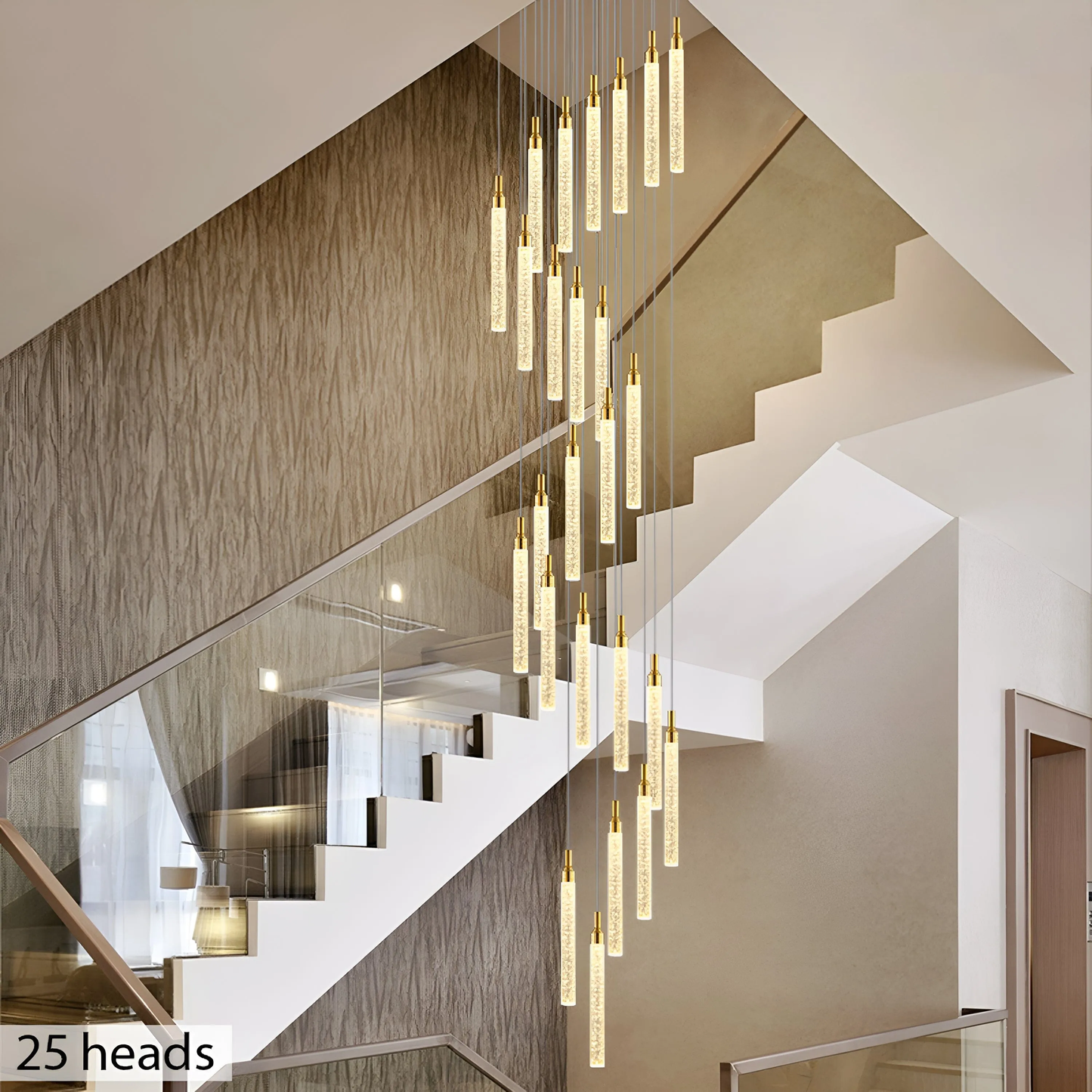 Adelaide Foyer & Staircace Chandelier 23" 19" 15" D