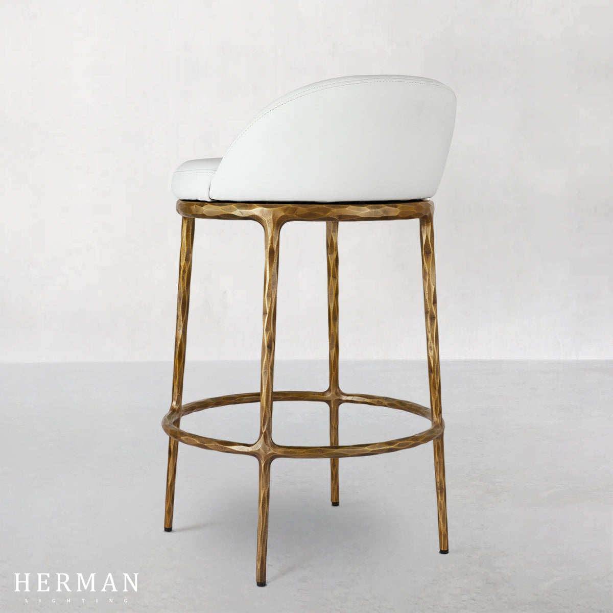 Thaddeus Bar Swivel Counter Stool