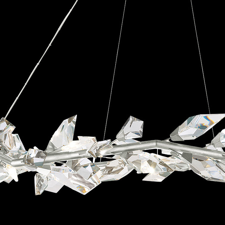 Addison 55"  Round Crystal Chandelier