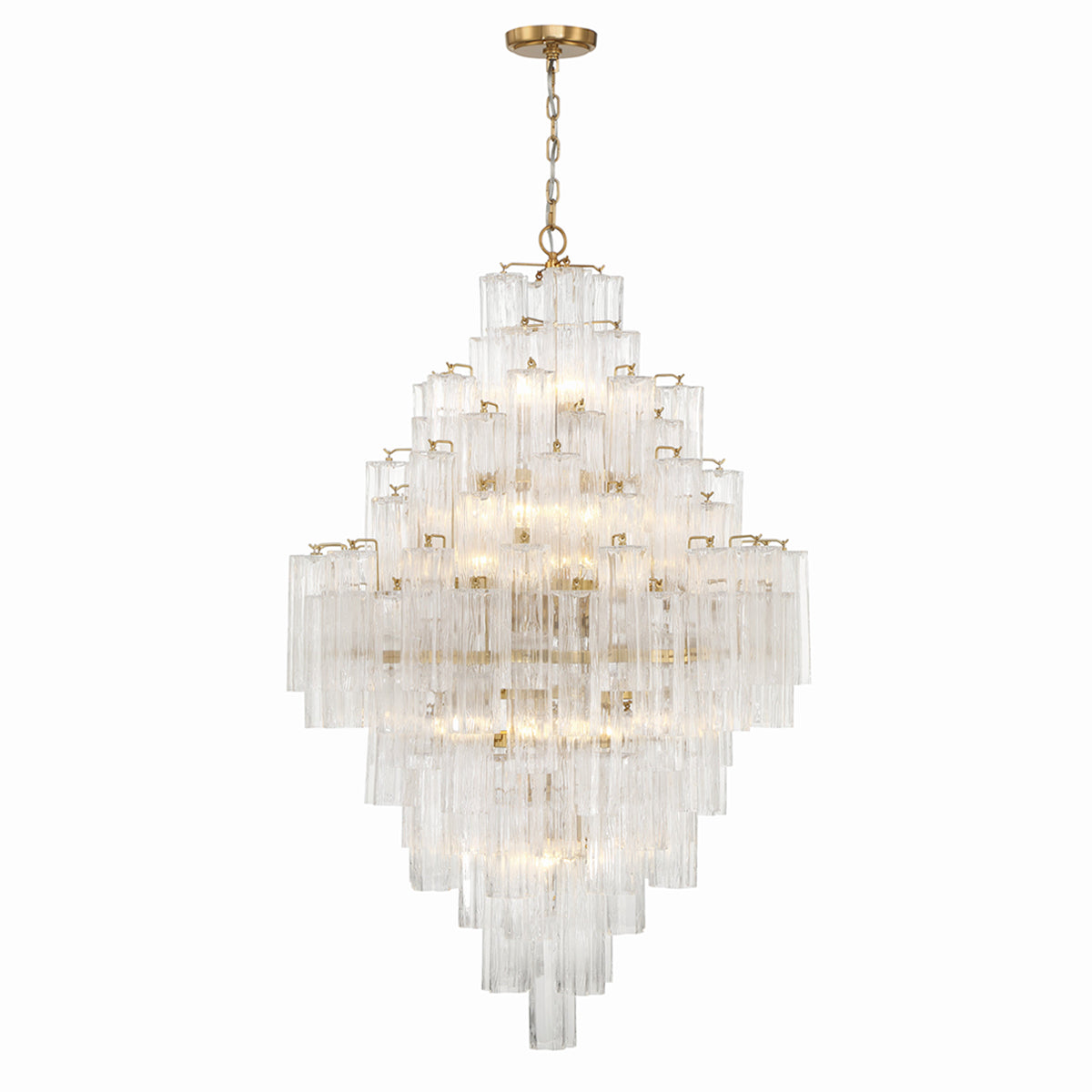 Addis Diamond Chandelier 49''H
