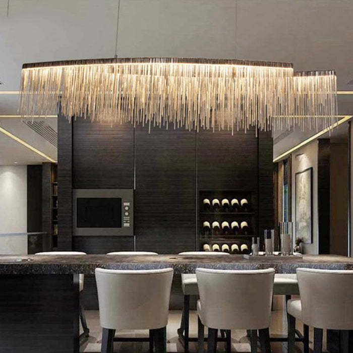 Tassel Linear Chandelier