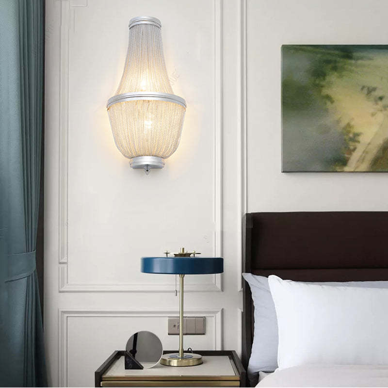 Tassel Chain Barn Wall Sconce