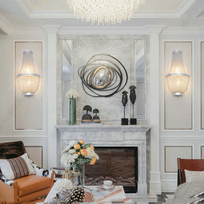 Tassel Chain Barn Wall Sconce