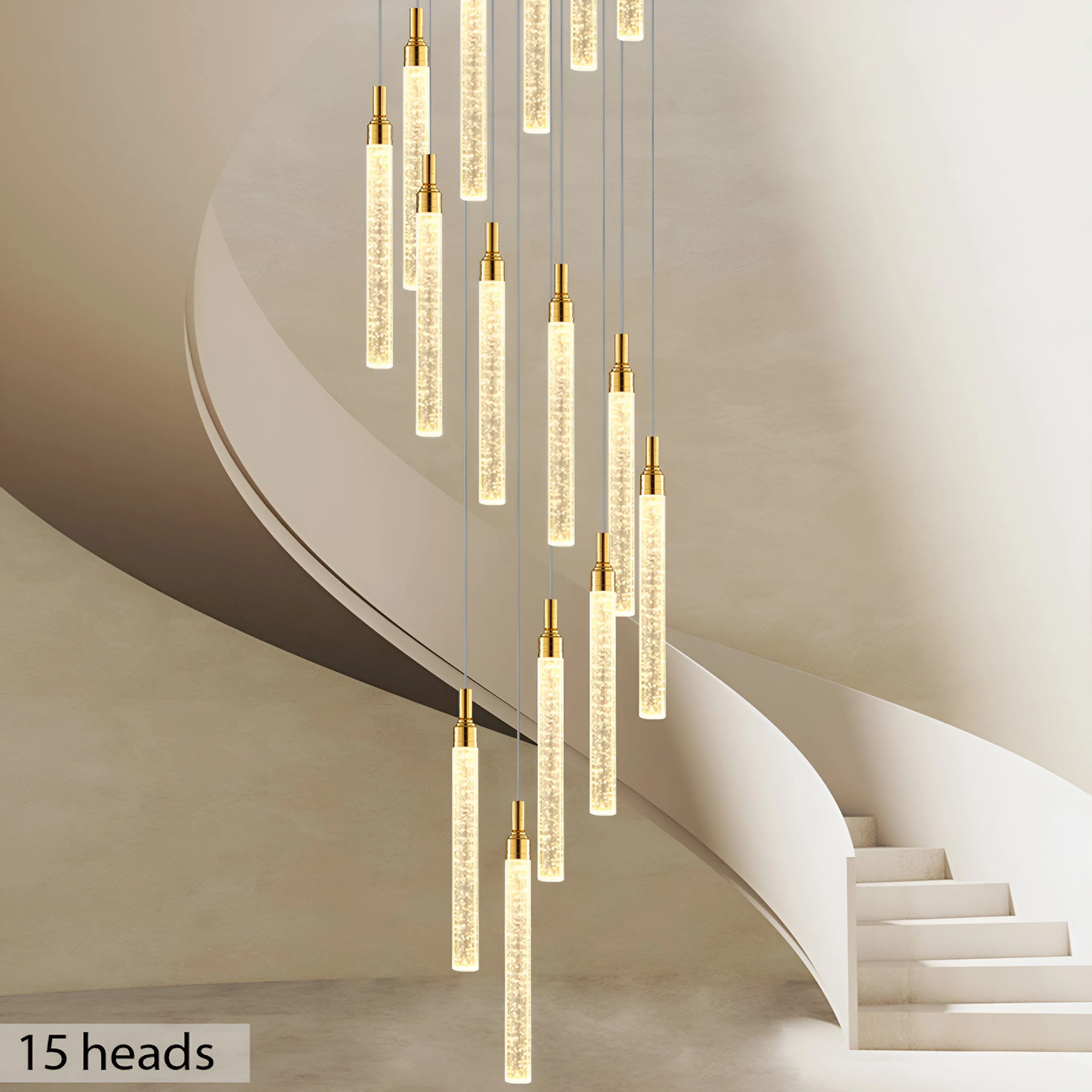 Adelaide Foyer & Staircace Chandelier 23" 19" 15" D