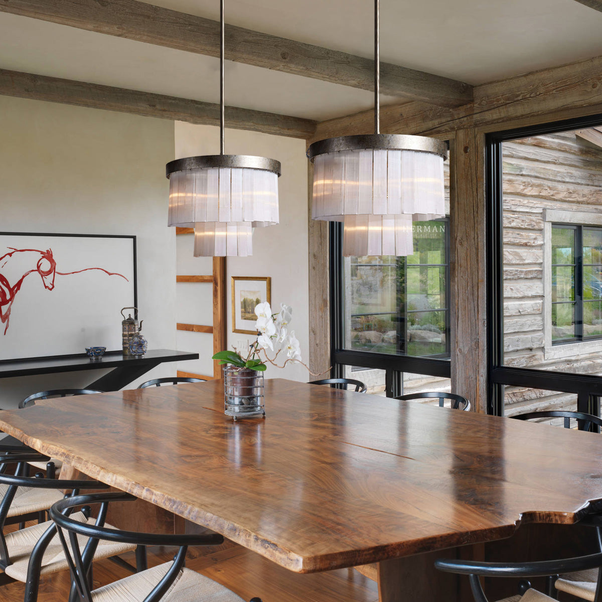 Adam Round Multi-tier Chandelier