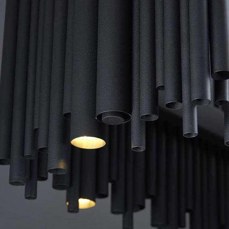 Vigor Rectangle Chandelier, Black