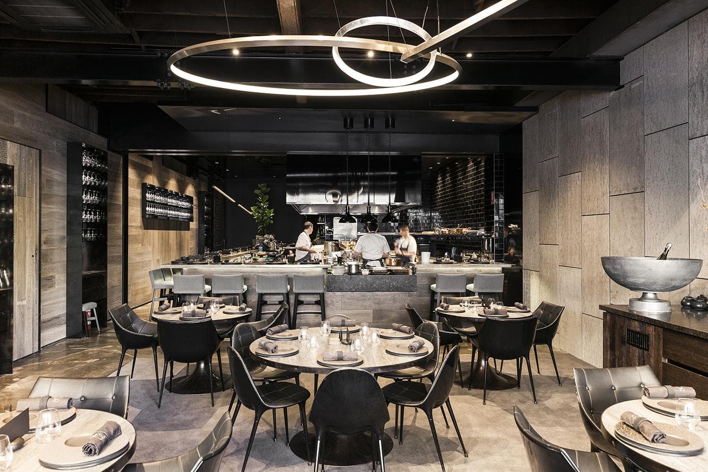 Oracle ring chandelier