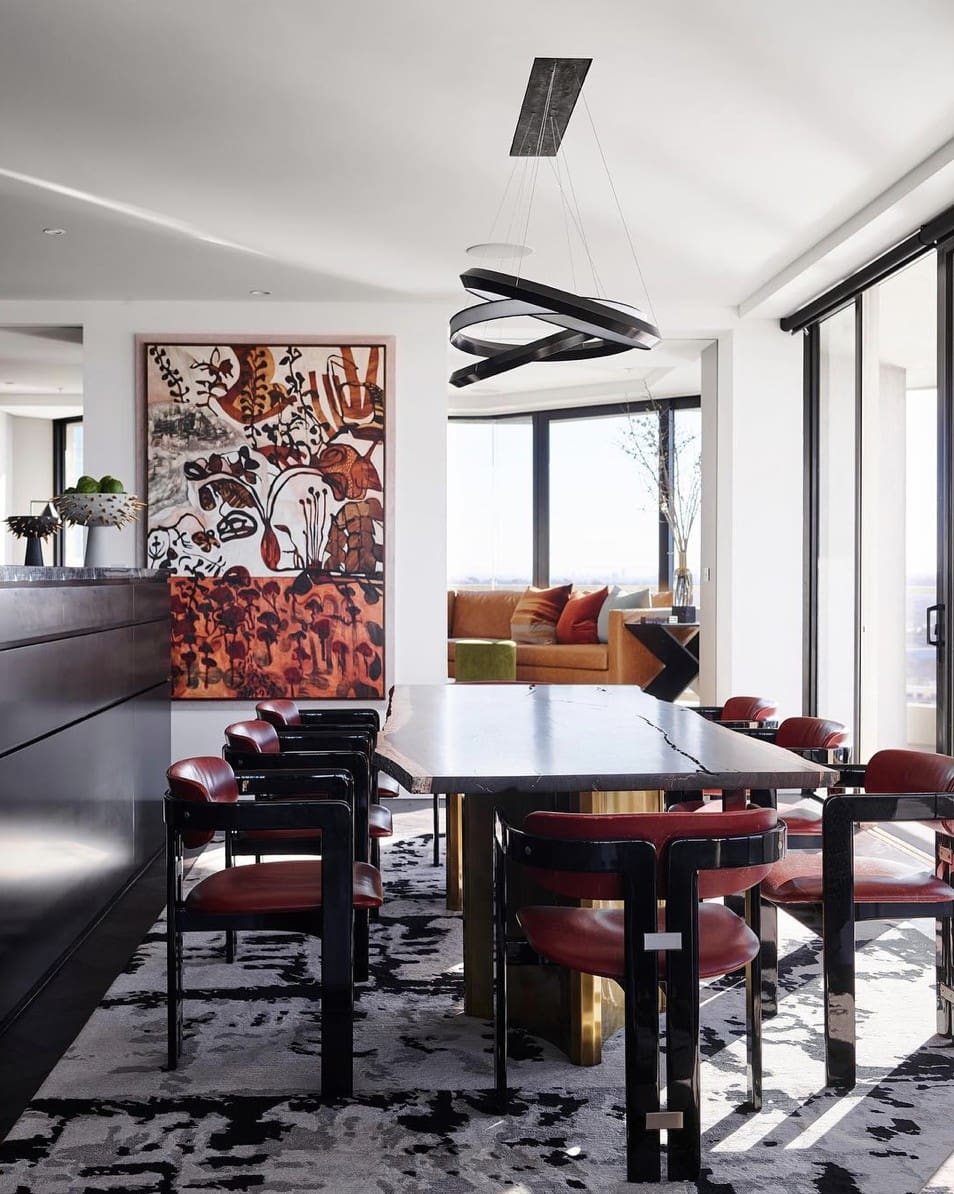 Oracle ring chandelier