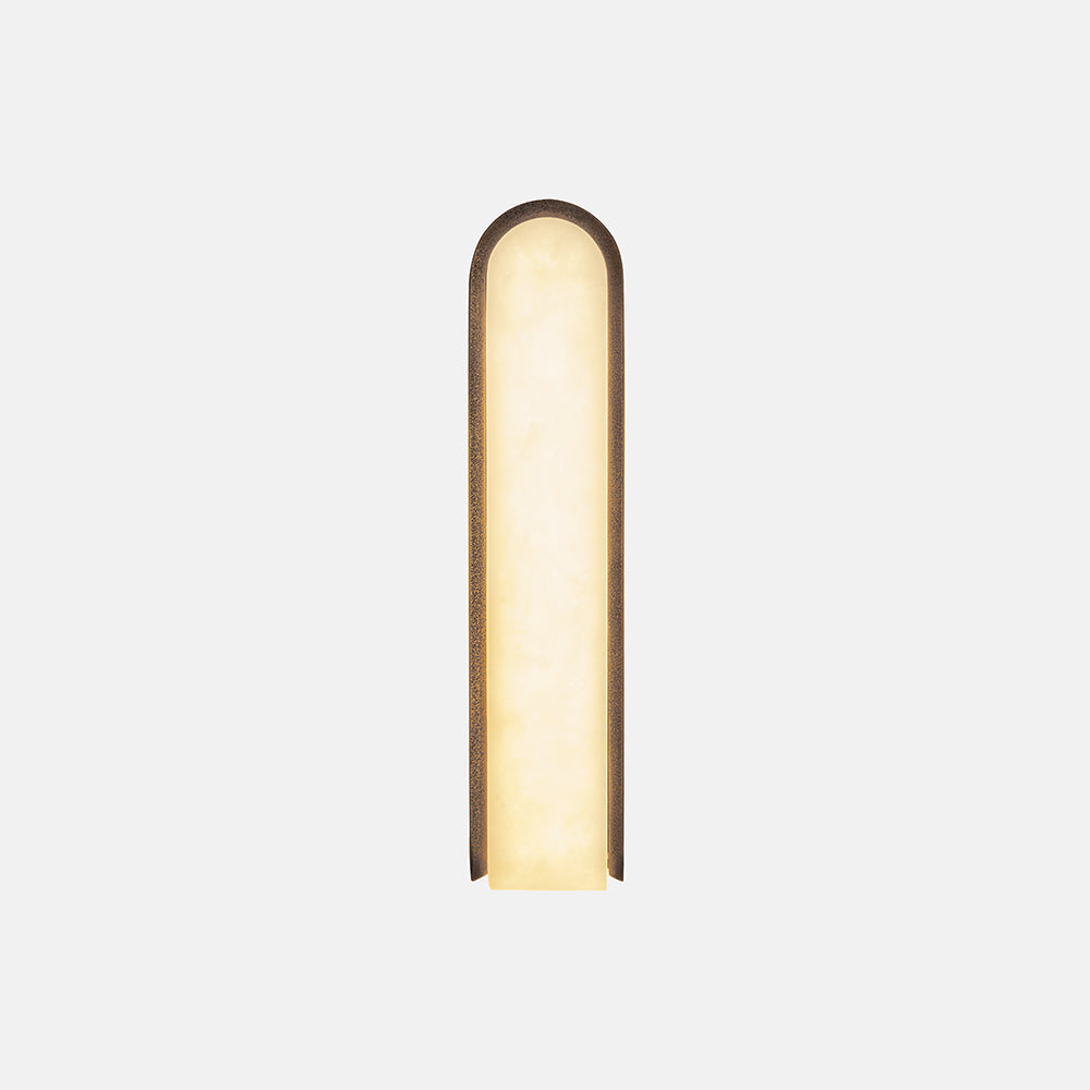 Quarte alabaster wall sconce