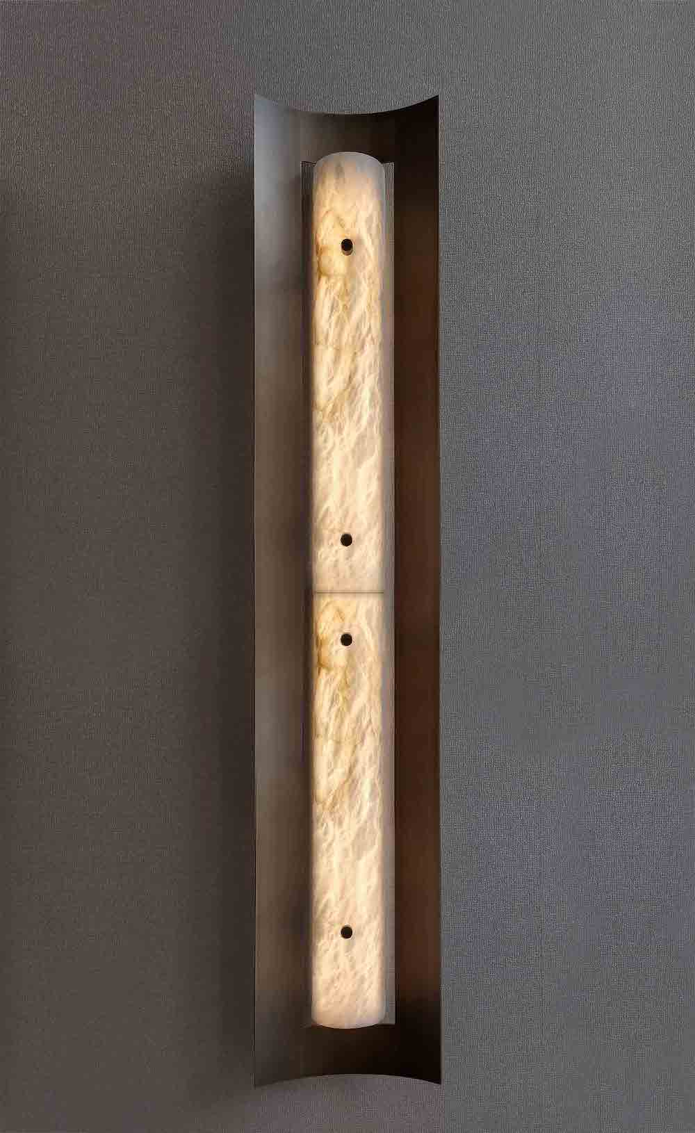 Tallis alabaster wall sconce