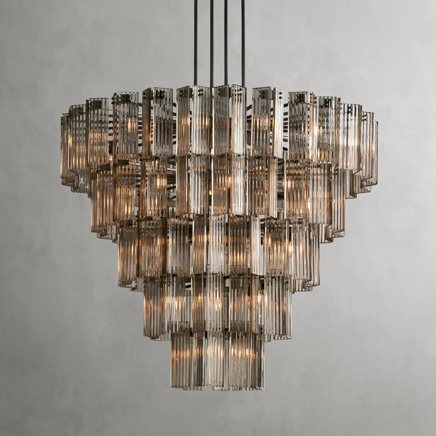 Delsie Round Chandelier 38'' 48'' 60''