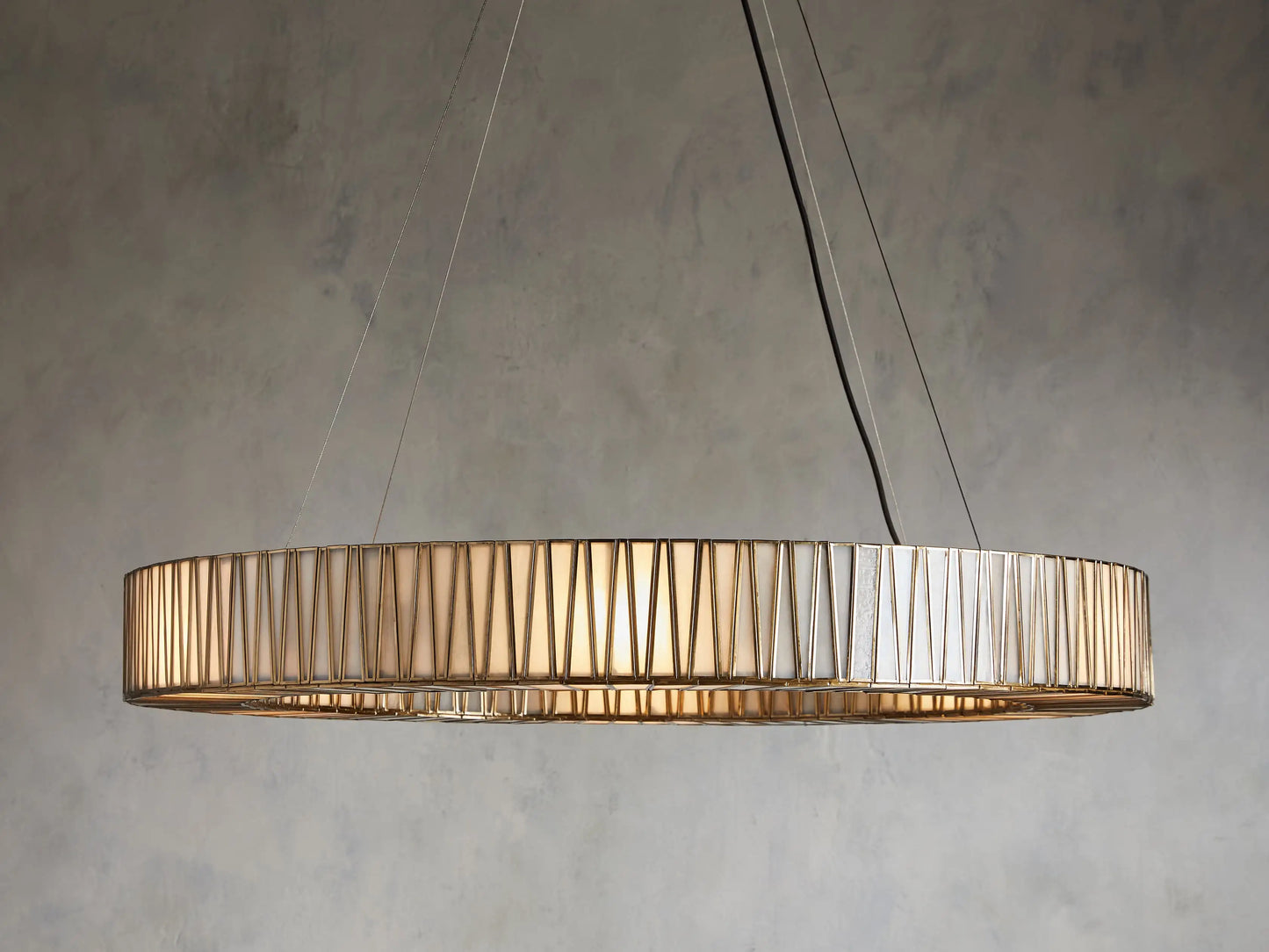 Junet Glass Round Chandelier 24" 36'' 42" 60''D