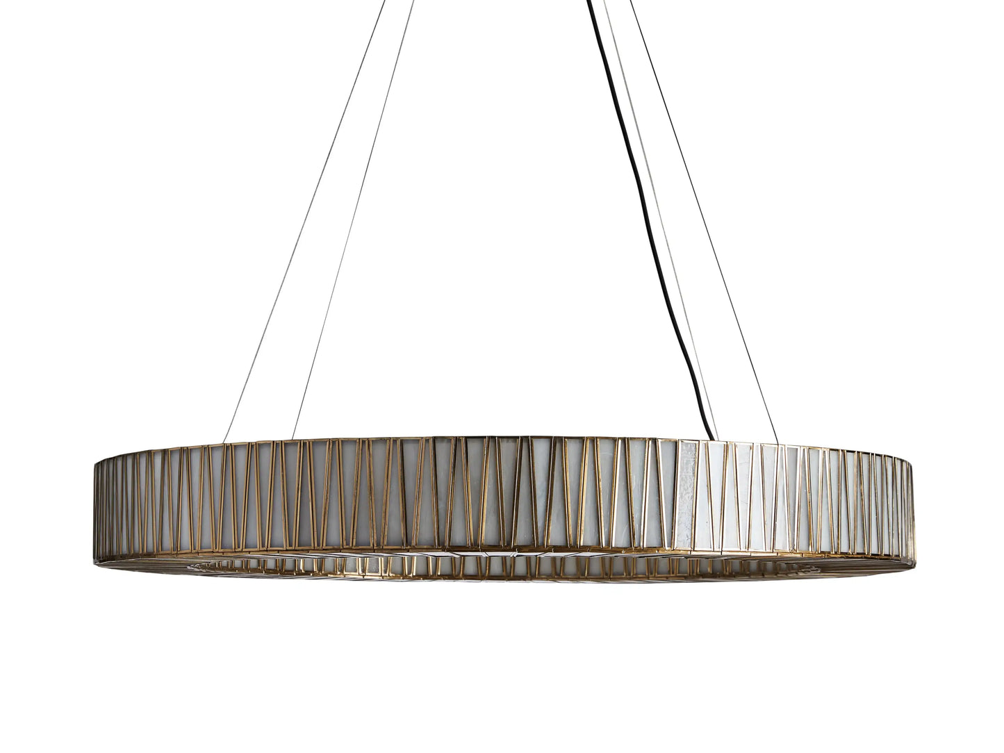 Junet Glass Round Chandelier 24" 36'' 42" 60''D