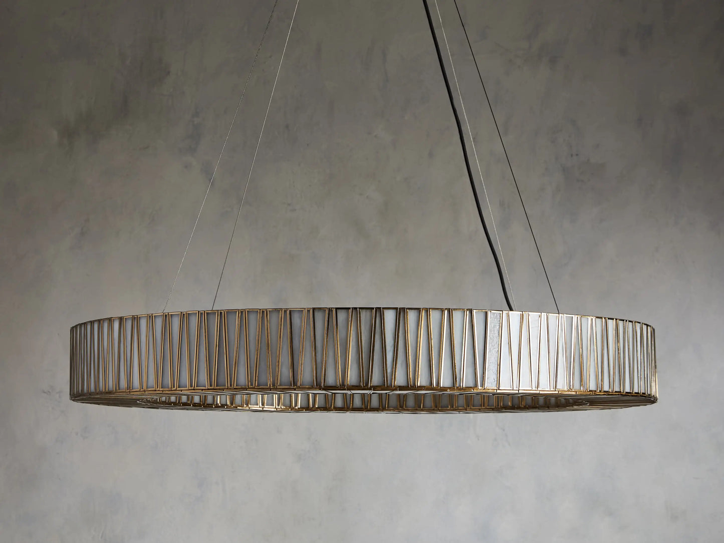 Junet Glass Round Chandelier 24" 36'' 42" 60''D
