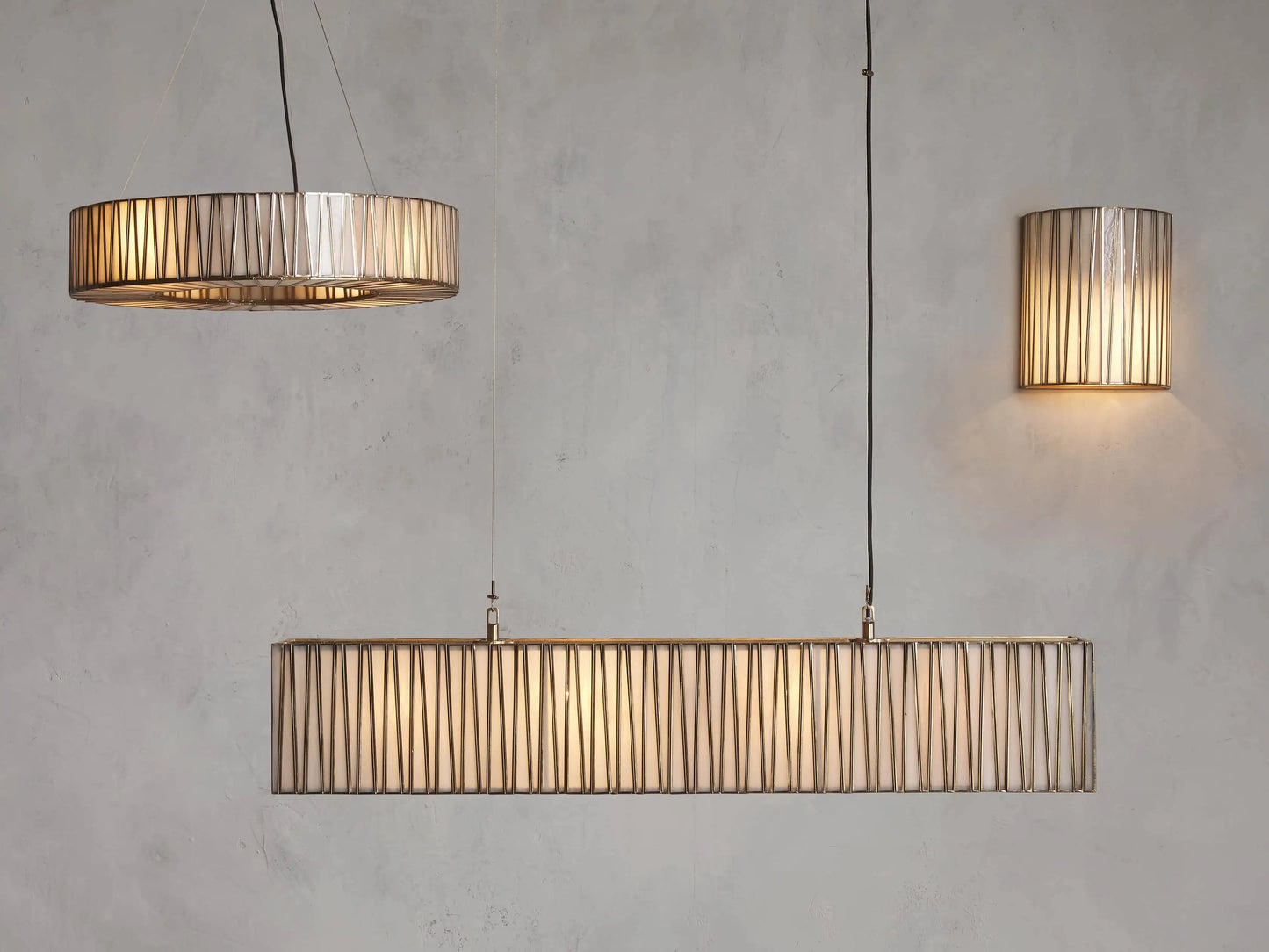 Junet Rectangular Chandelier 49"W 60"W