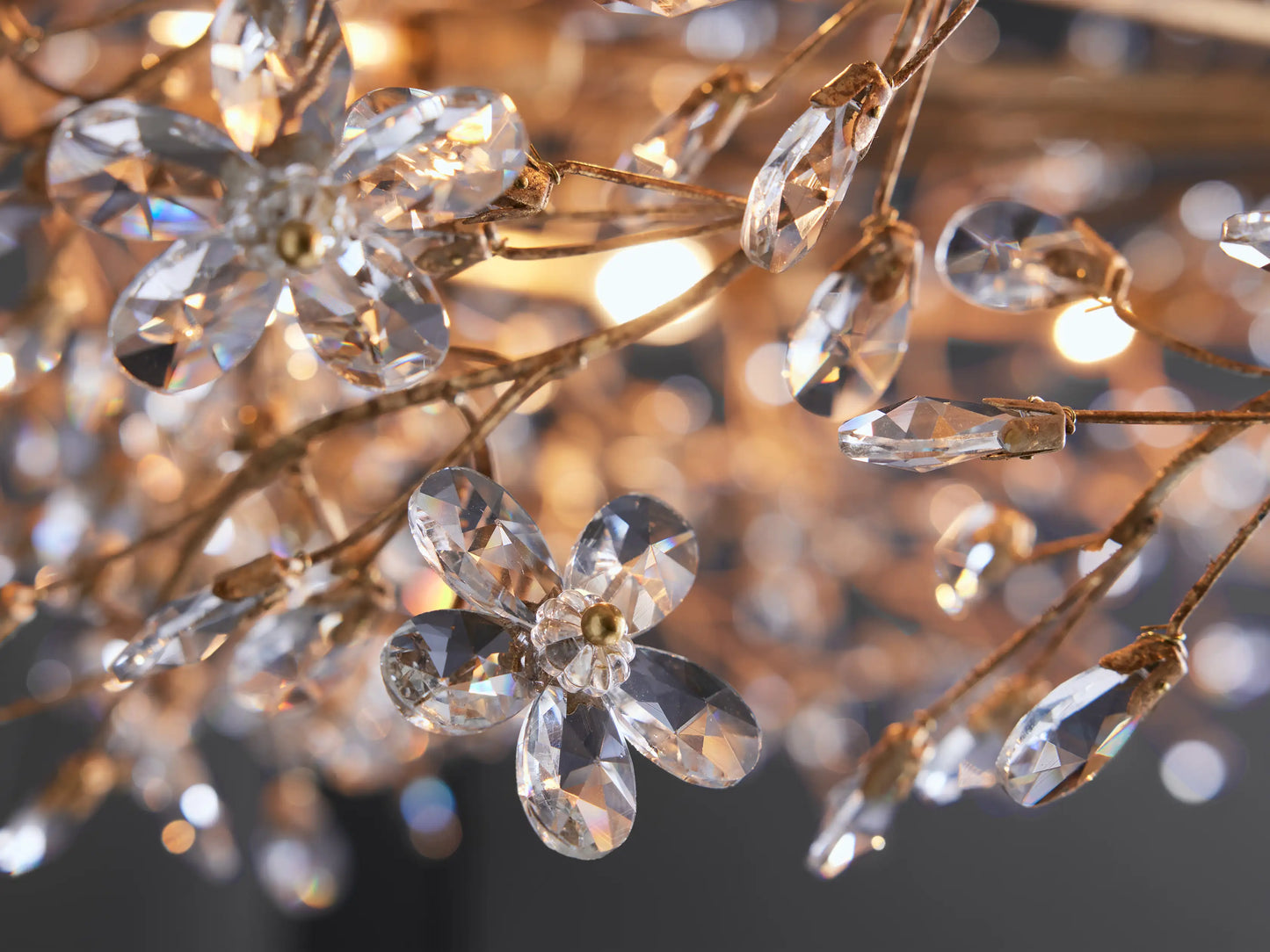 Fiore Crown Chandelier 39" 48" 60"