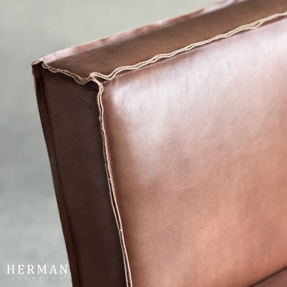 Playful Leather Dining Chair