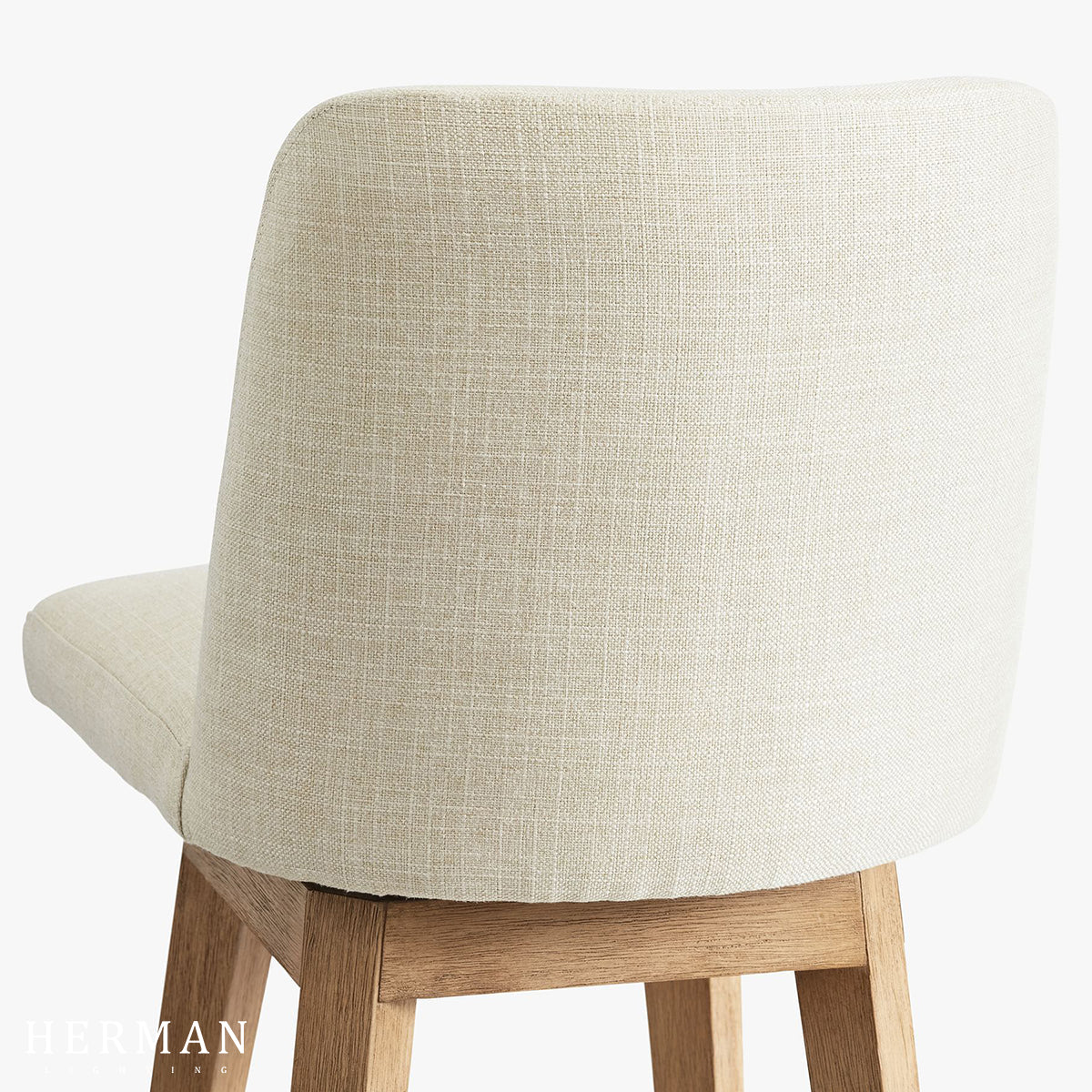 Layton Upholstered Swivel Stool