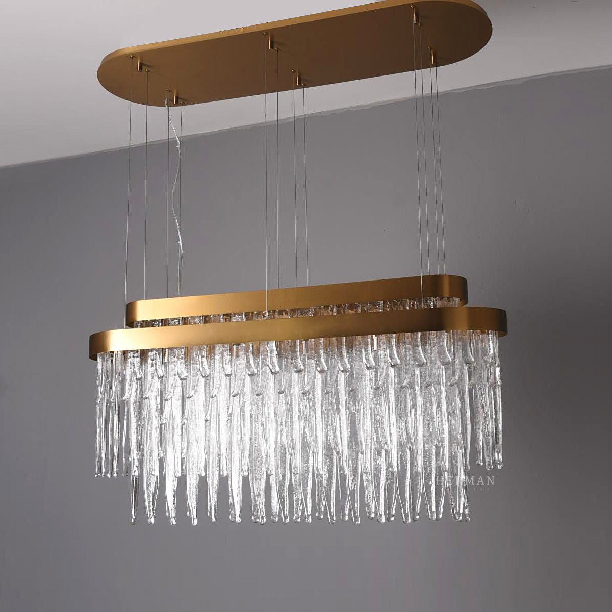 Babel Snooker 20 Light Suspension Modern Chandelier