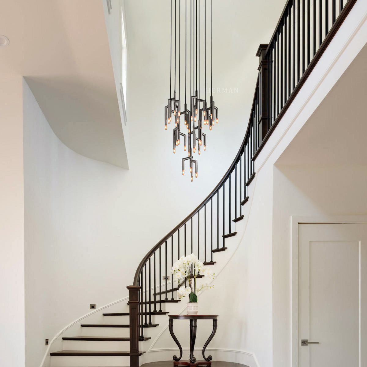 Ranti 10 Light Circular Chandelier