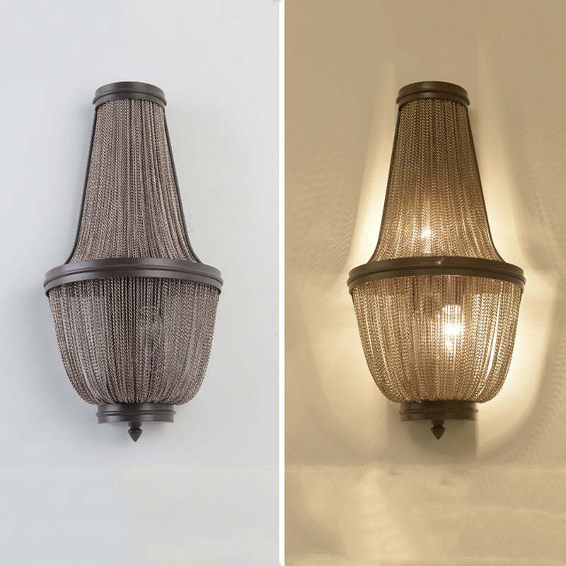 Tassel Chain Barn Wall Sconce