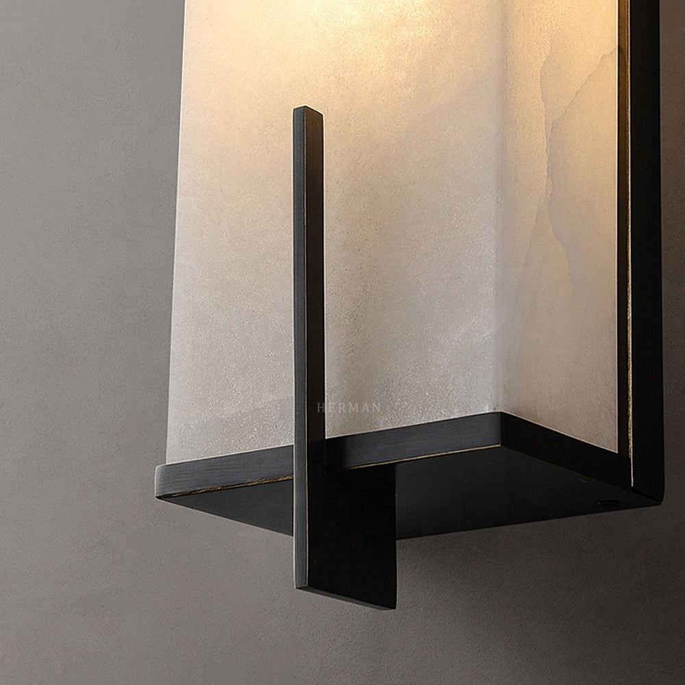 Beckett Alabaster Wall Sconce