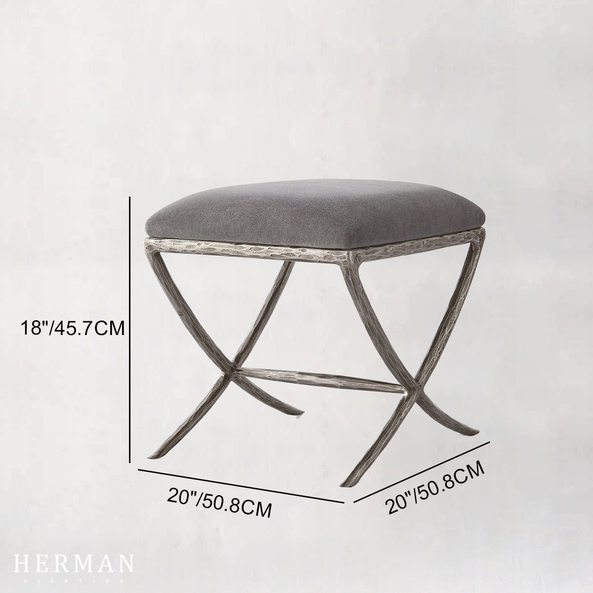 Thaddeus X-base Stool