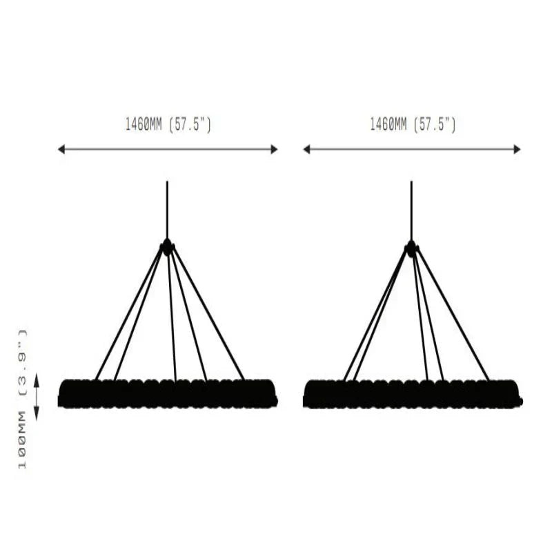 Ouranos III Chandelier