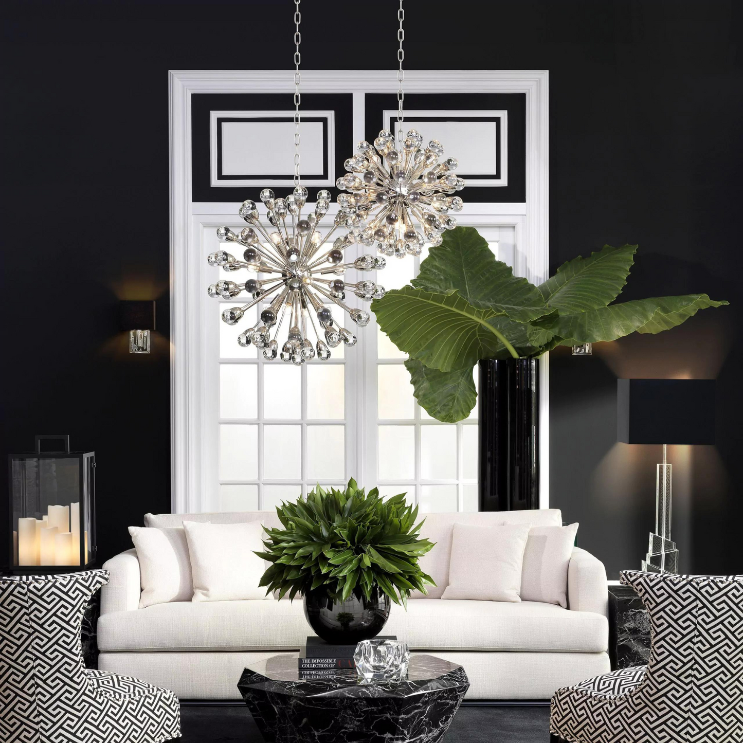 Anto S/L (Gold/Nickel) Modern Chandelier -