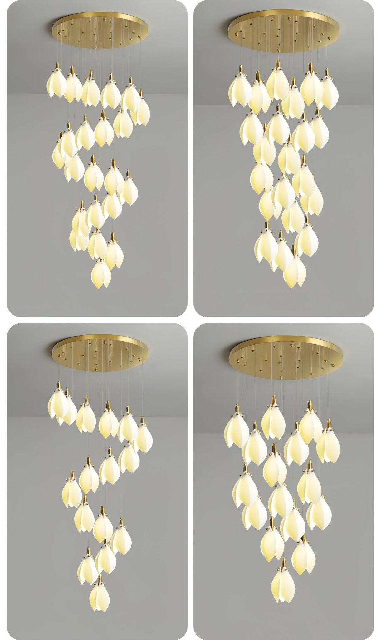 Astralis Bloom Stairs Chandelier