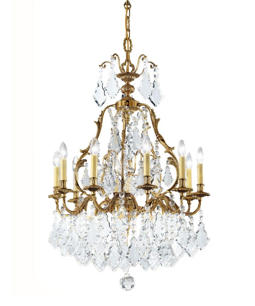 Belgravia Crystal Glass Chandelier CRY510FG - (Multiply Finishes) - Christopher Hyde