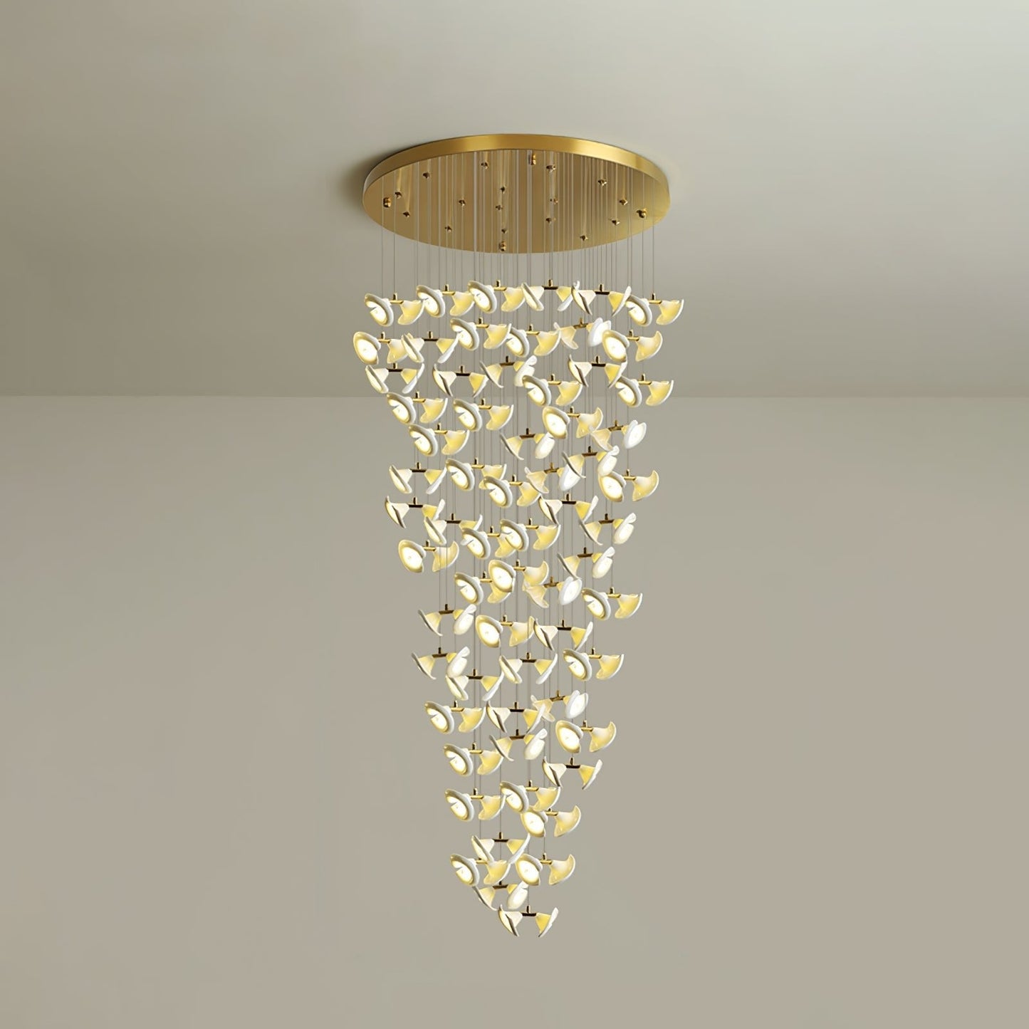 Blossom Double Horn Chandelier
