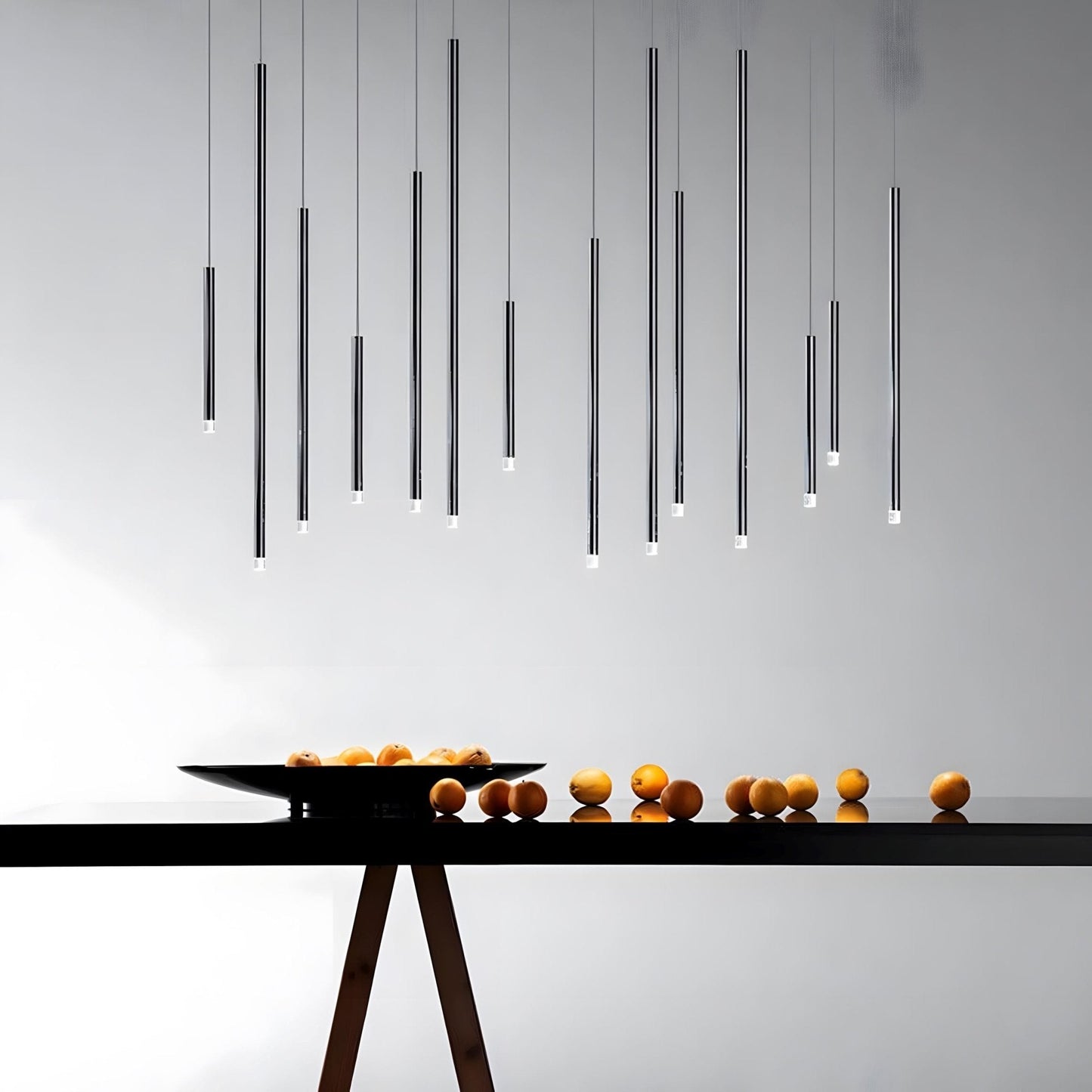 Tube chandelier