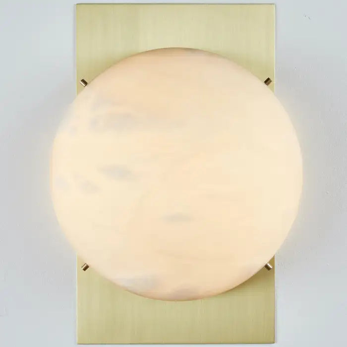 Wall Sconce With Alabaster