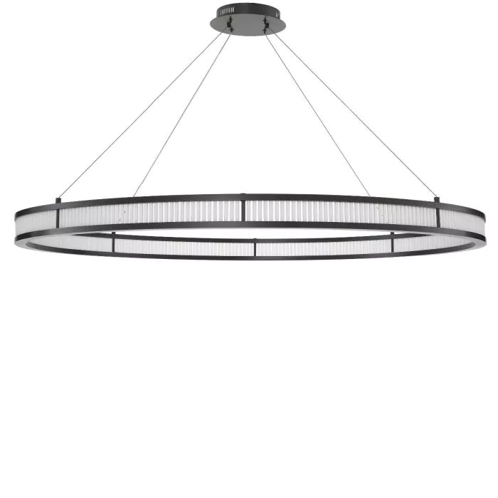 Damien XL Modern Chandelier (Nickel)