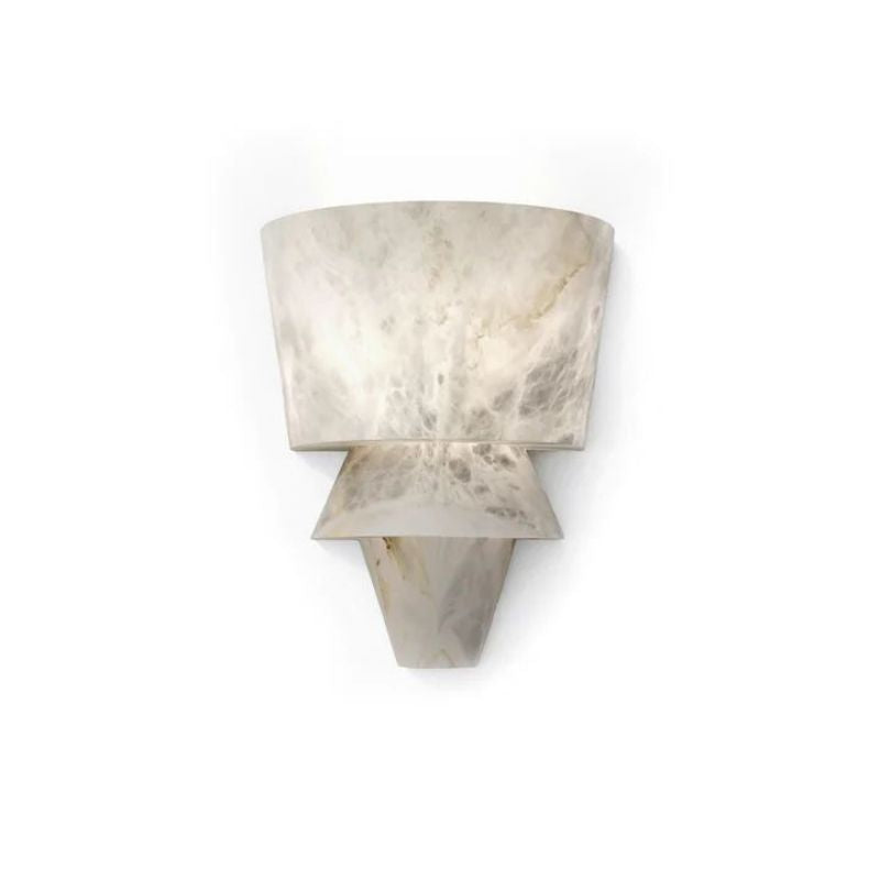 Alabaster Wall Sconce 12”