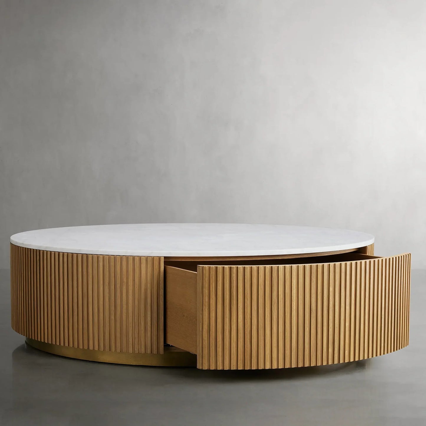 Arden Round Storage Coffee Table