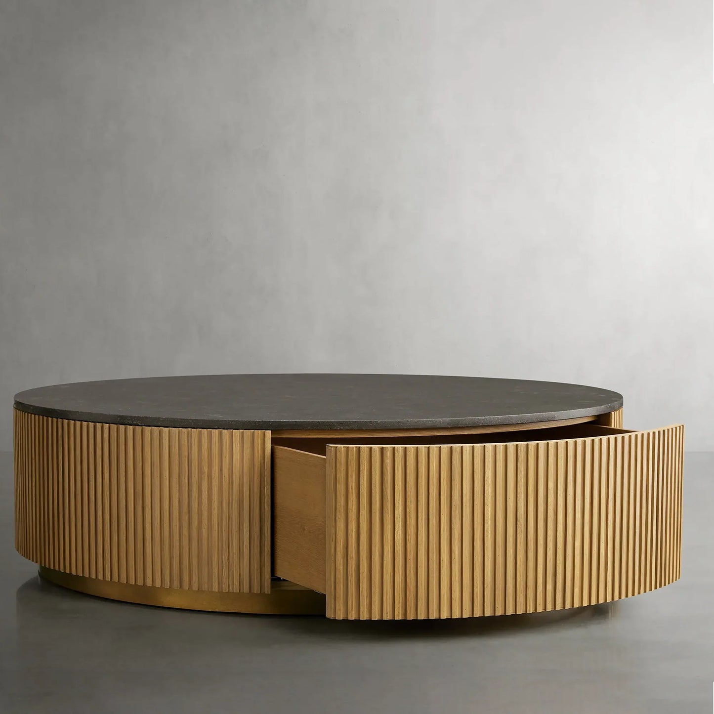 Arden Round Storage Coffee Table