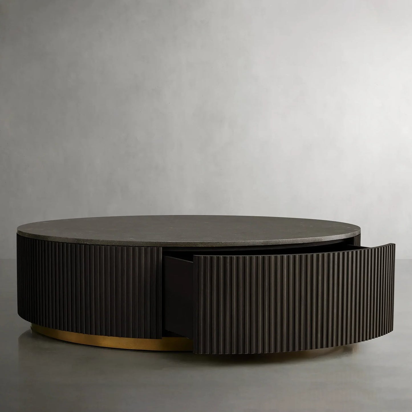Arden Round Storage Coffee Table