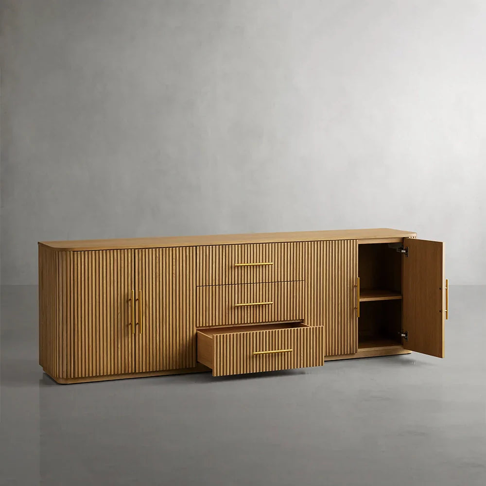 Arden  Wood Sideboard with Drawers